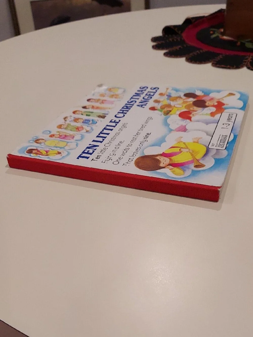 Ten Little Christmas Angels Board Book - 1991